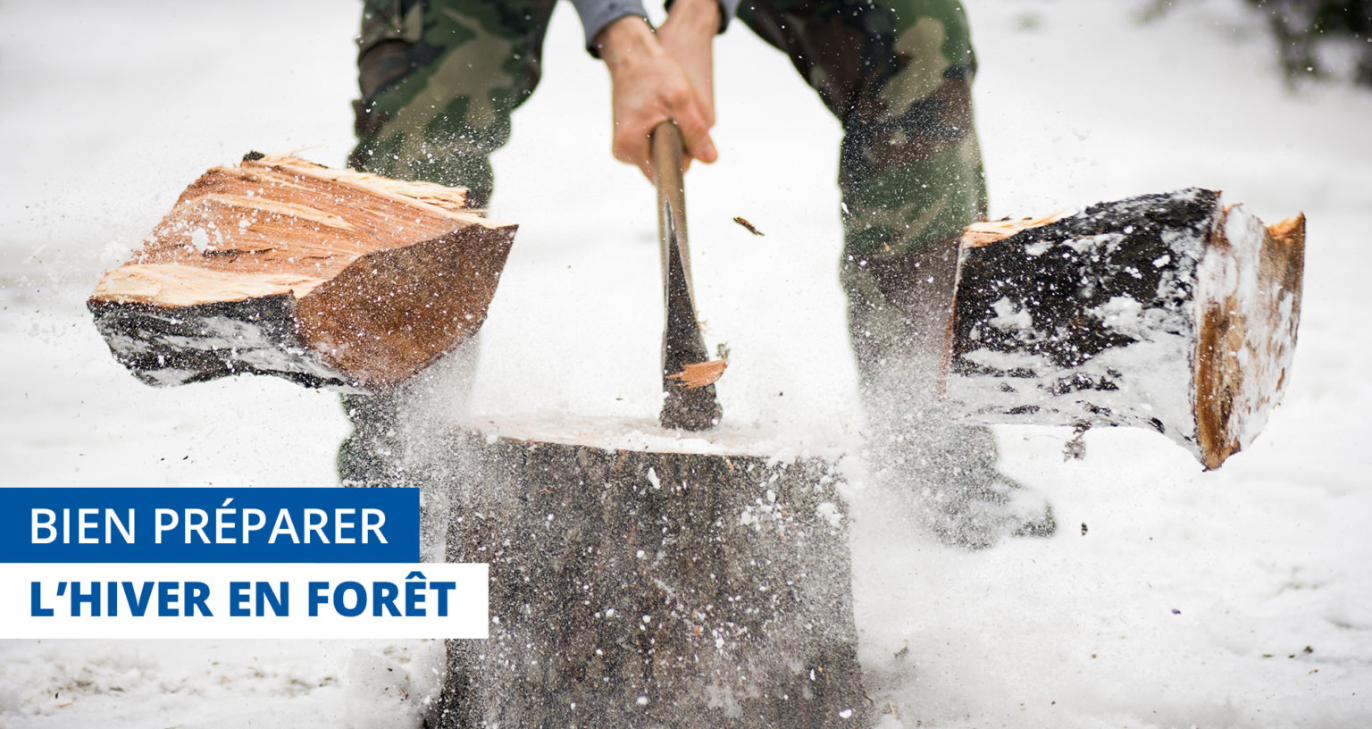Bien prparer l'hiver en fort