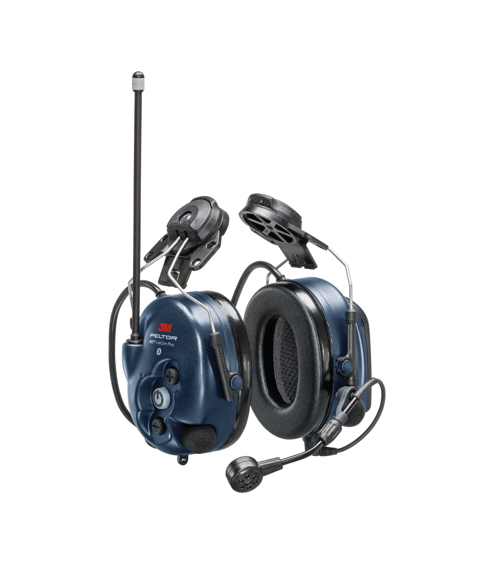 3M Peltor WS LiteCom Plus, avec fixation du casque, bleu, SNR31 dB(A), XX74628