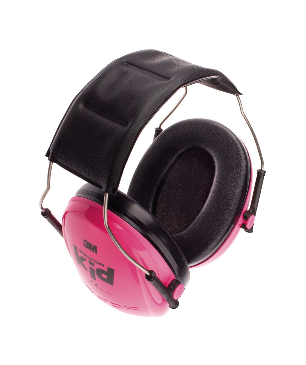 Casque antibruit 3M PELTOR Kid - rose