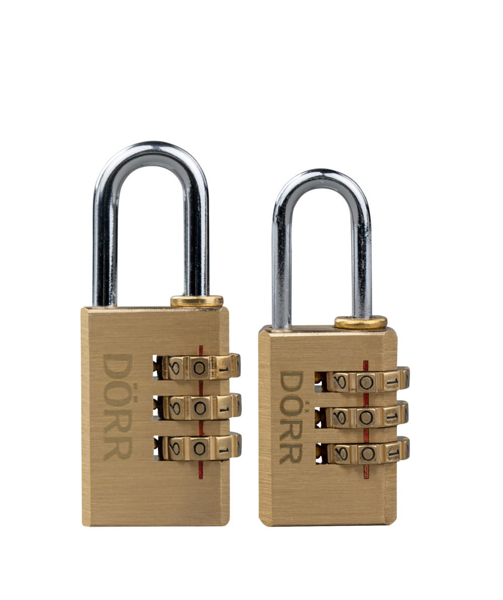 Cadenas  combinaison  3chiffres DRR en deux tailles diffrentes, en deux tailles diffrentes, XXDR204454