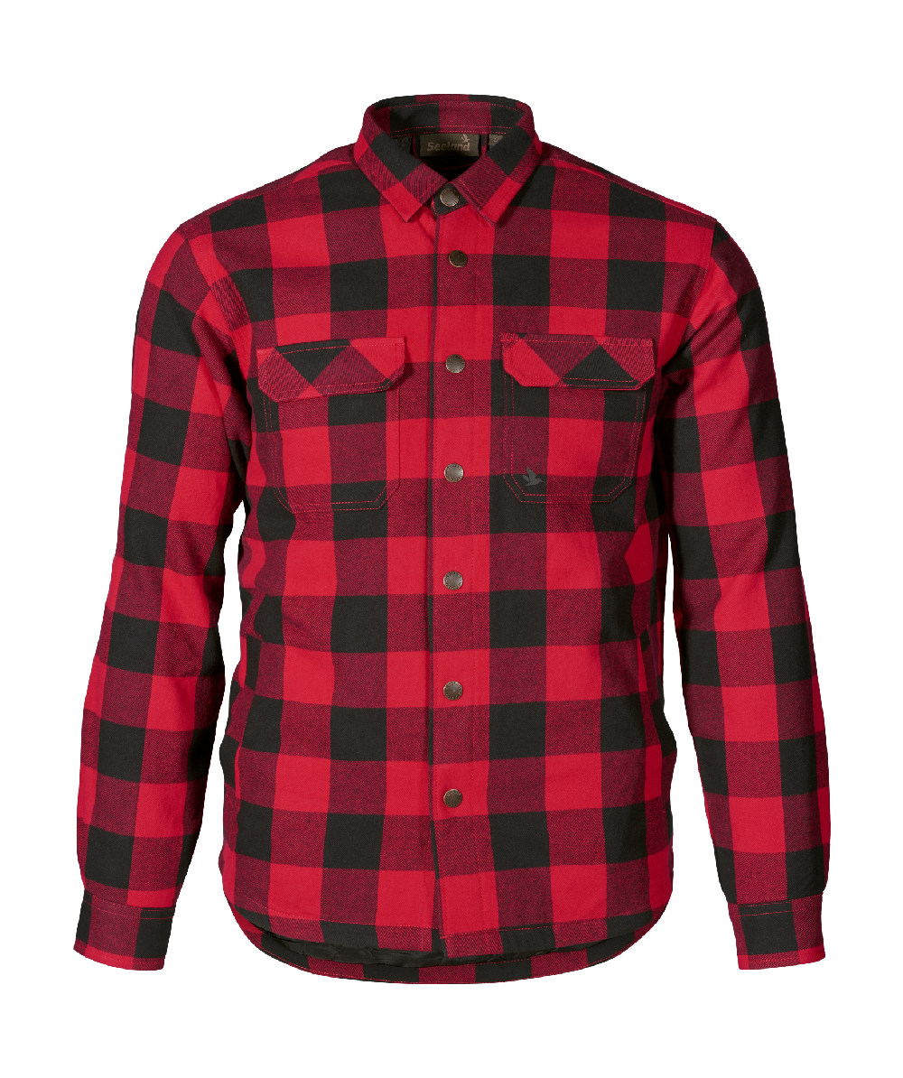 Chemise Canada rouge en flanelle de Seeland