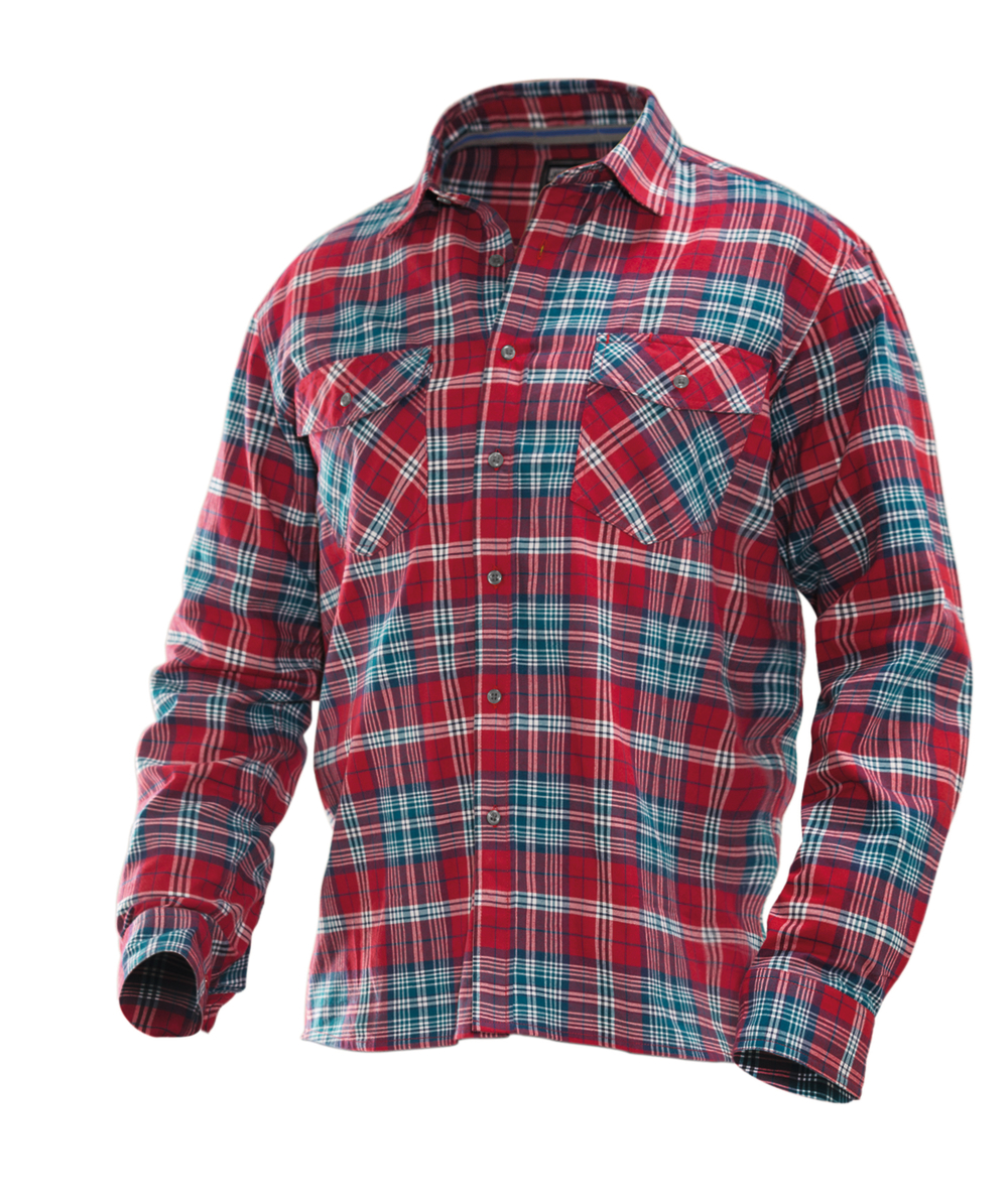 Chemise bucheron flanelle Jobman 5138 rouge