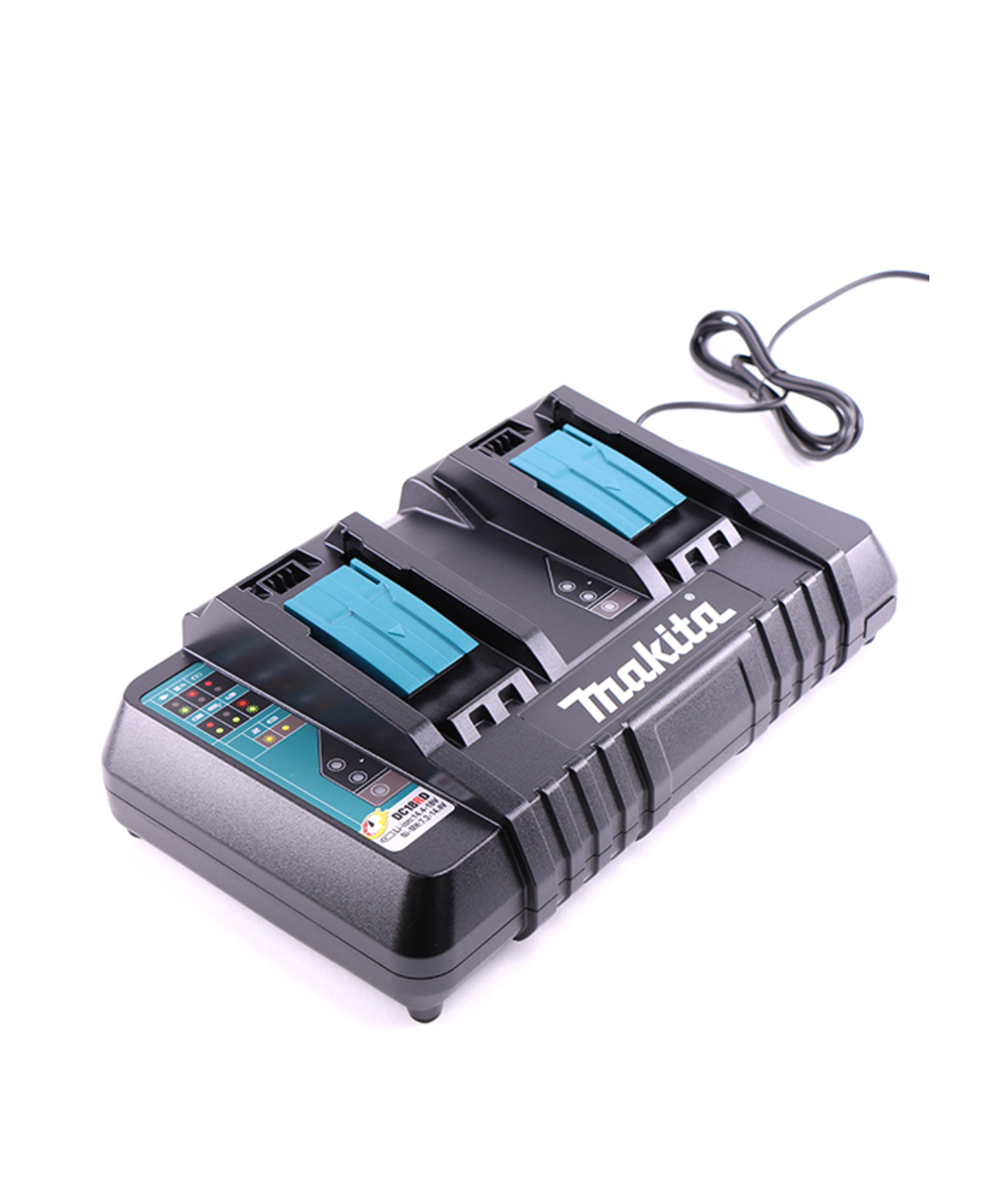 Double chargeur Makita DC18RD, pour deux batteries Makita 18 V, XXMAK-DC18RD