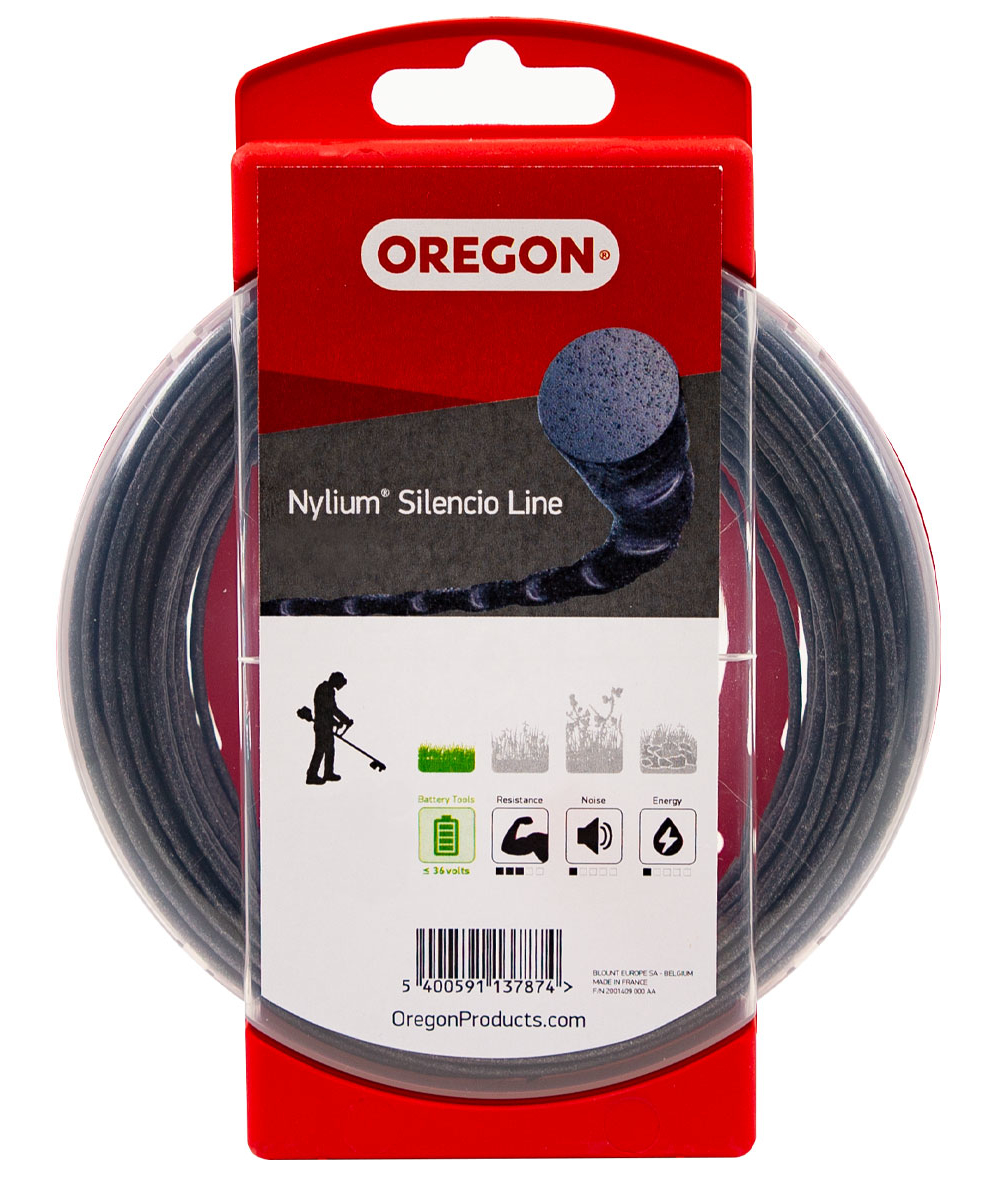 Fil de coupe Oregon Nylium Silencio, Diamtre 1,6 mm, longueur 15 m, Diamtre 1,6 mm, longueur 15 m, 800001