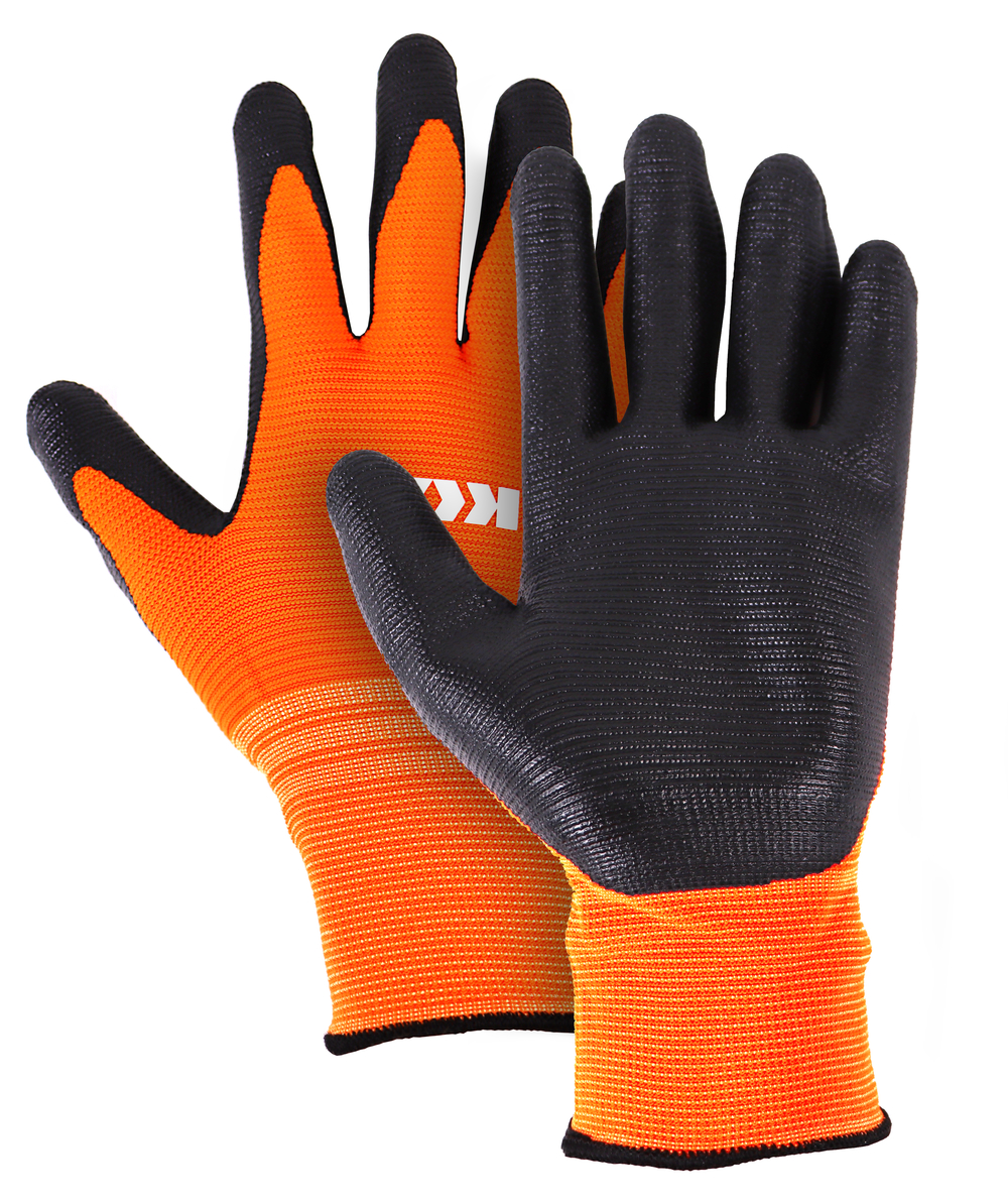 Gants de travail / gants de jardinage Flex de KOX orange, orange, XX75322