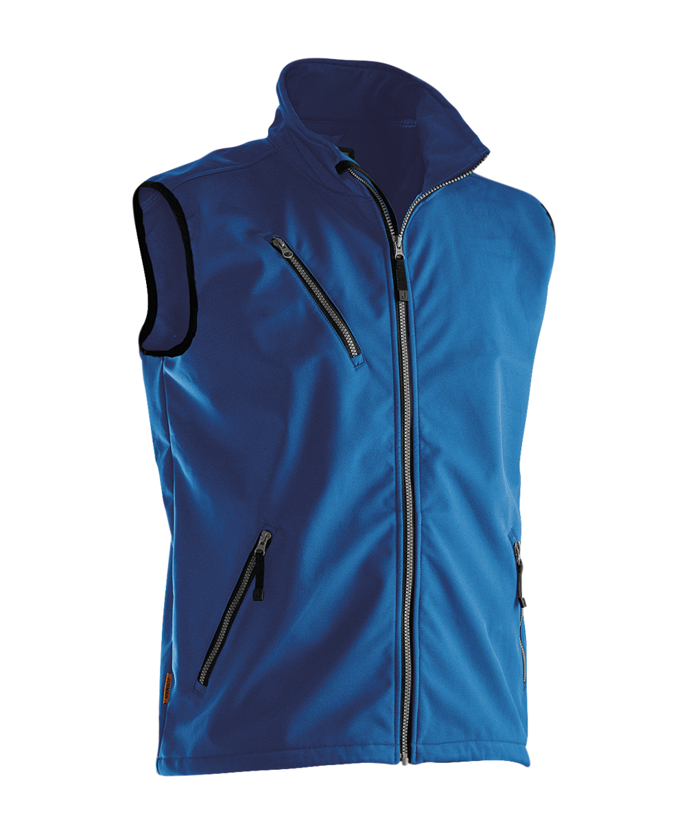 Gilet softshell Jobman 7502 bleu, bleu, XXJB7502B