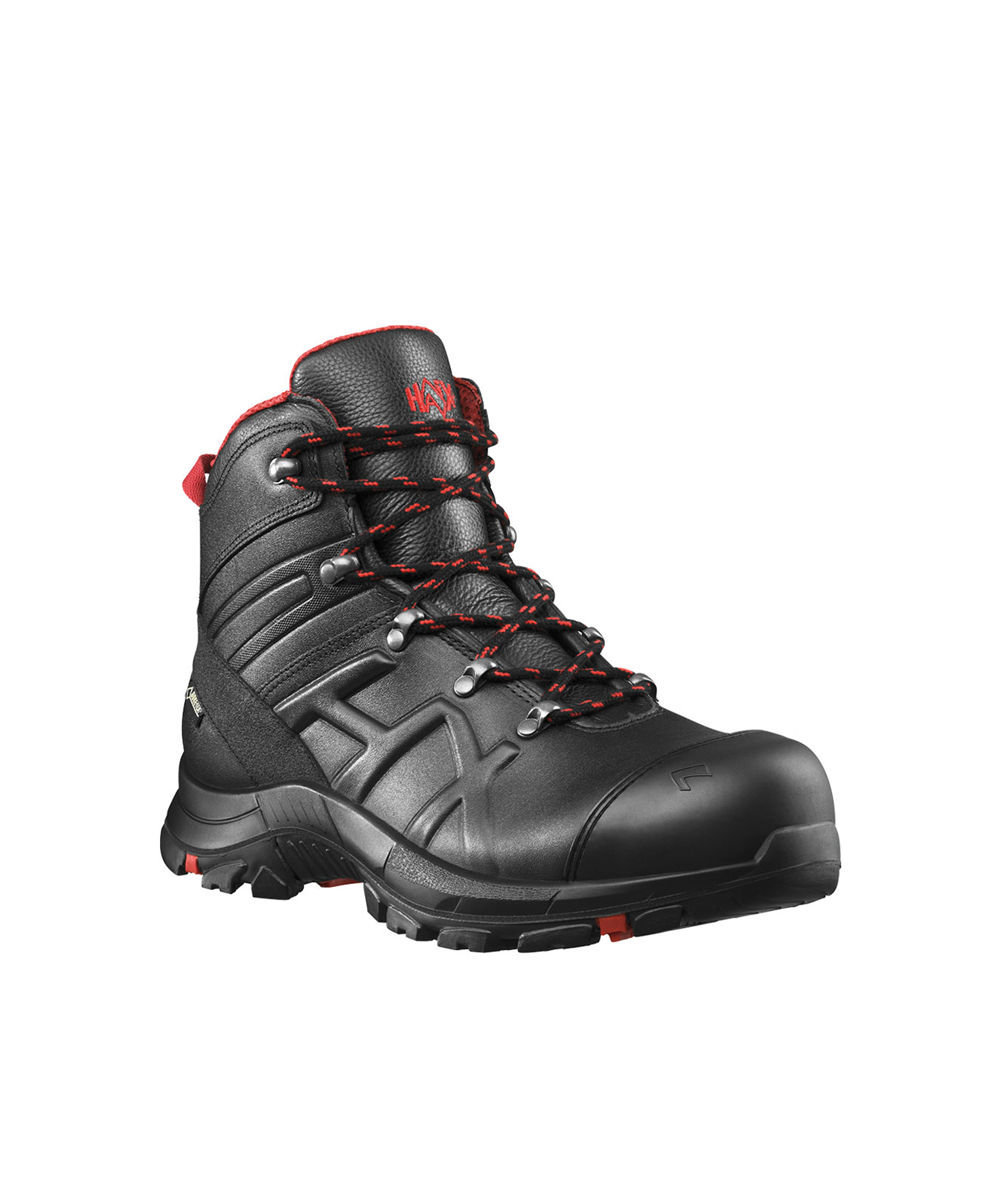 HAIX chaussures de scurit Black Eagle Safety 54 Mid, noir/rouge, XX73407