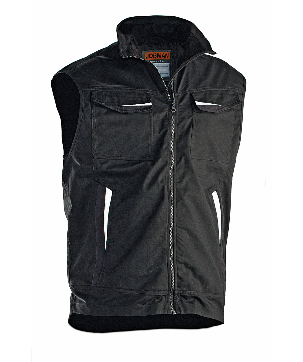 Jobman gilet de travail 7507, noir, XXJB7507S