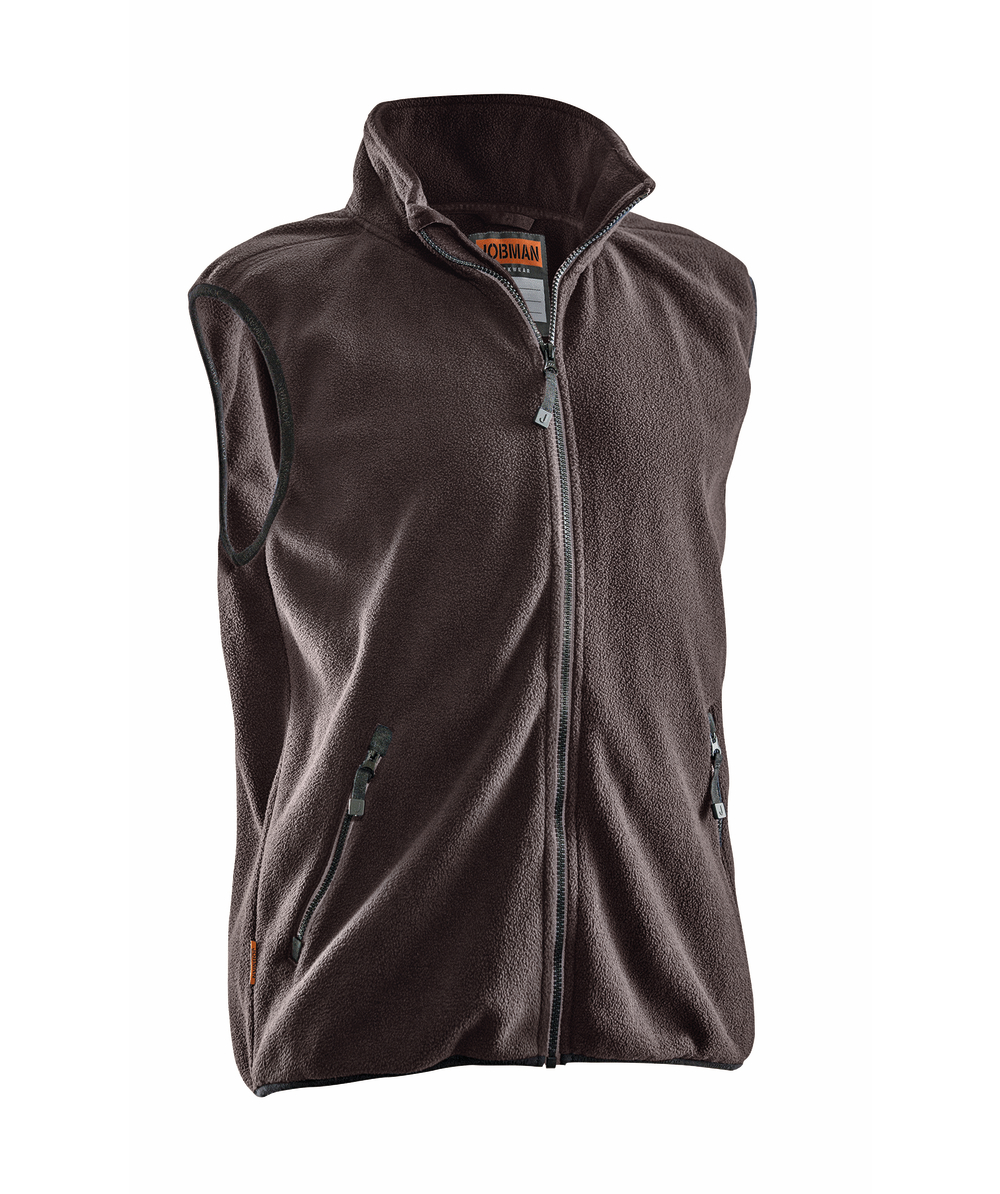 Jobman gilet polaire 7501, marron, XXJB7501BR