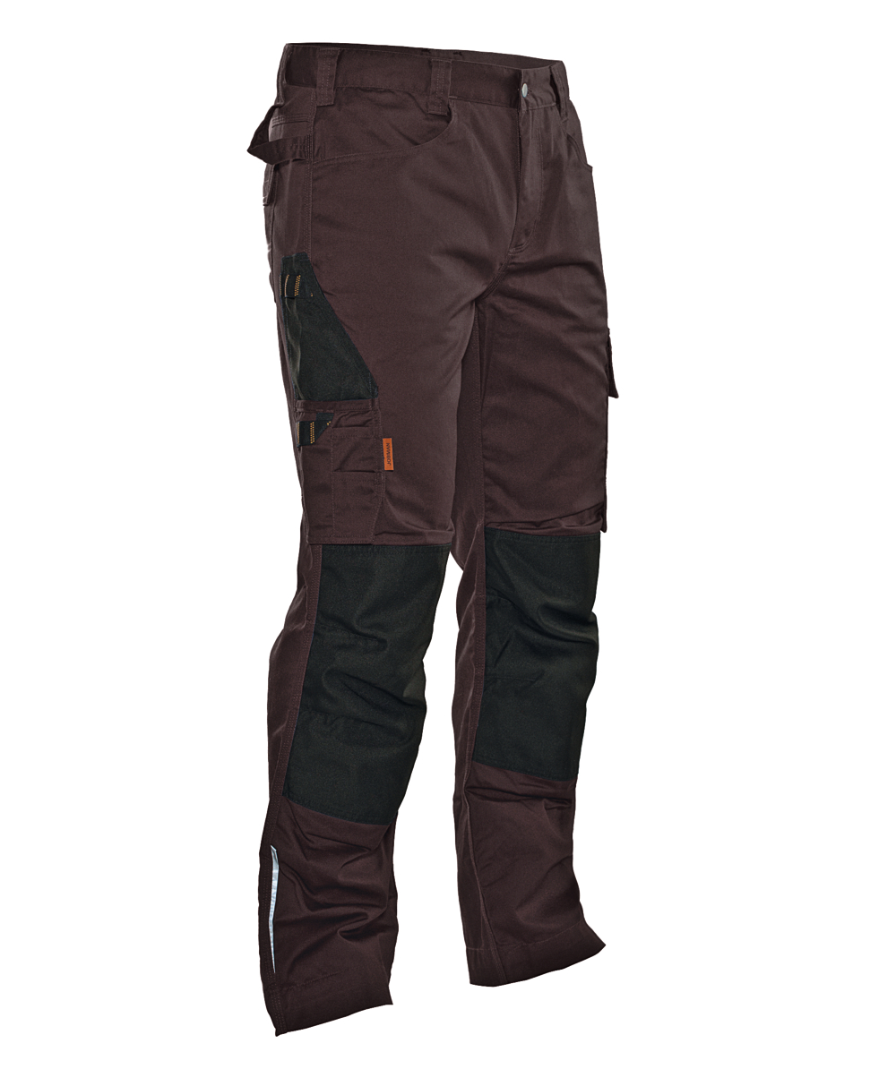Pantalon de manutention JOBMAN 2321 marron/noir