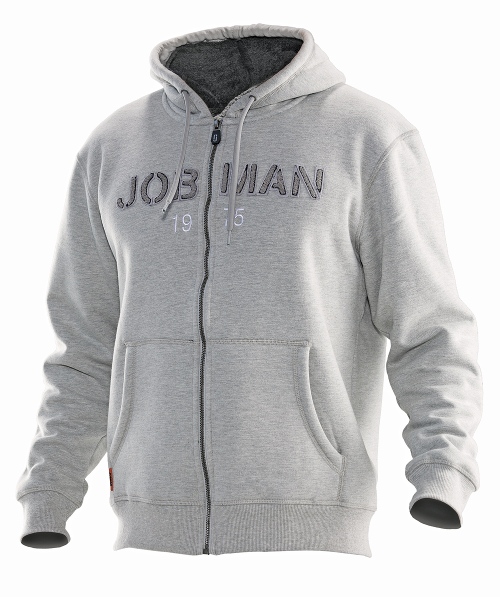 Jobman sweat-shirt  capuche 5154, gris, XXJB5154G
