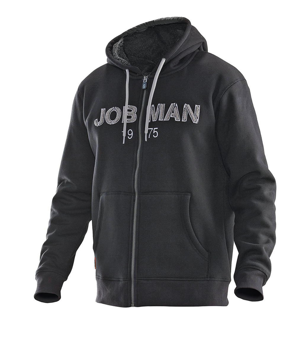 Jobman sweat-shirt à capuche 5154, noir, XXJB5154S