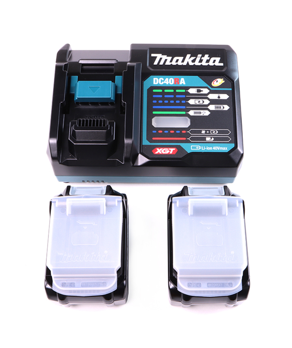 Makita - Boulonneuse à chocs 40 V max Li-Ion XGT 2x 2.5 Ah