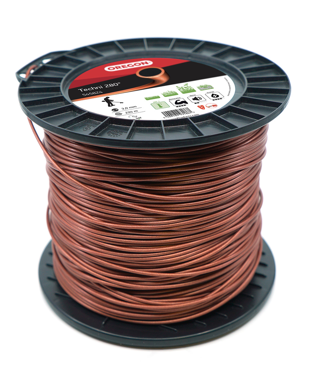 Oregon fil de dbroussailleuse Techni 280, 3,0 mm x 224 m, -, 545824