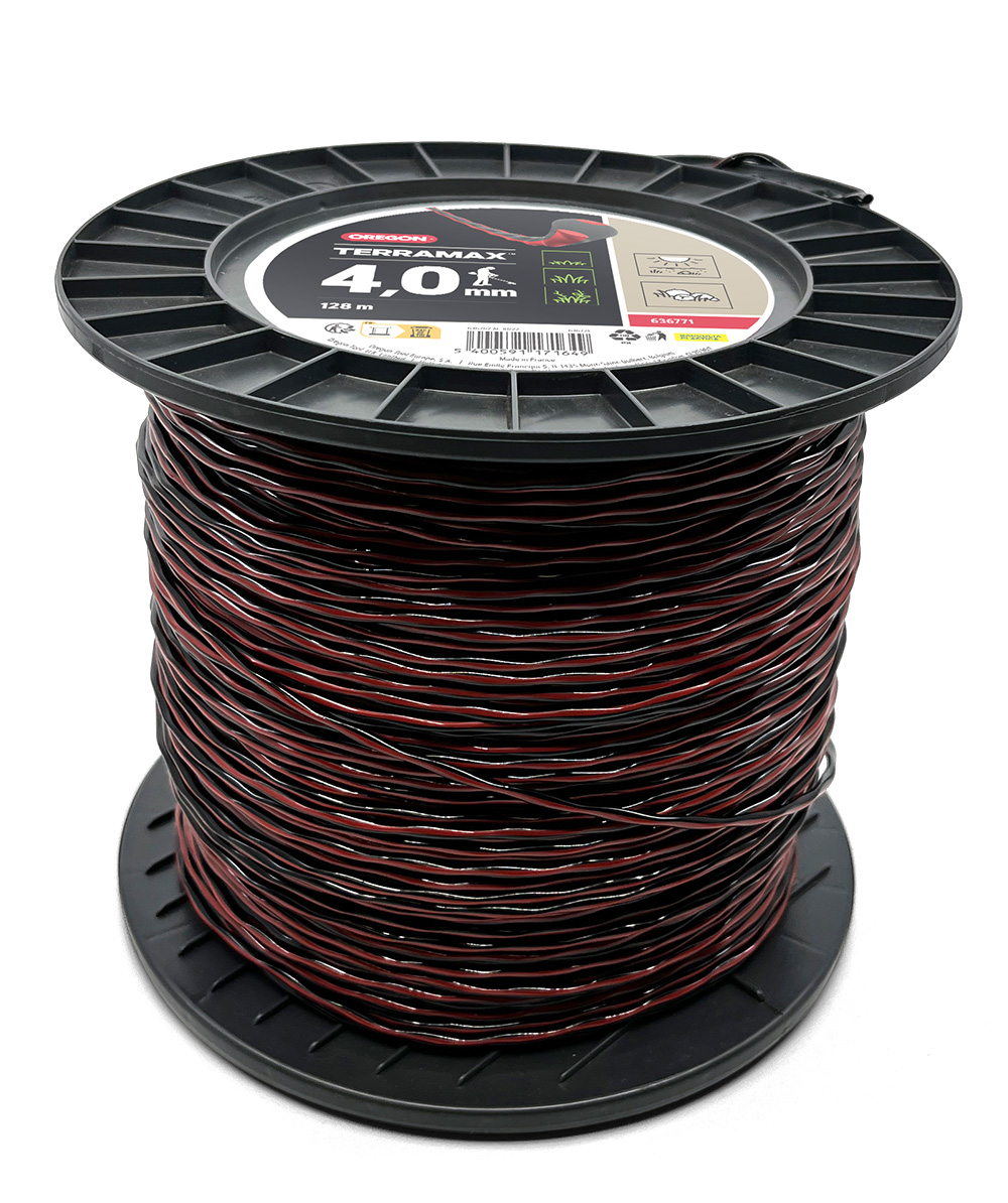 Oregon fil de dbroussailleuse Terramax, 4,0 mm x 128 m, -, 636771
