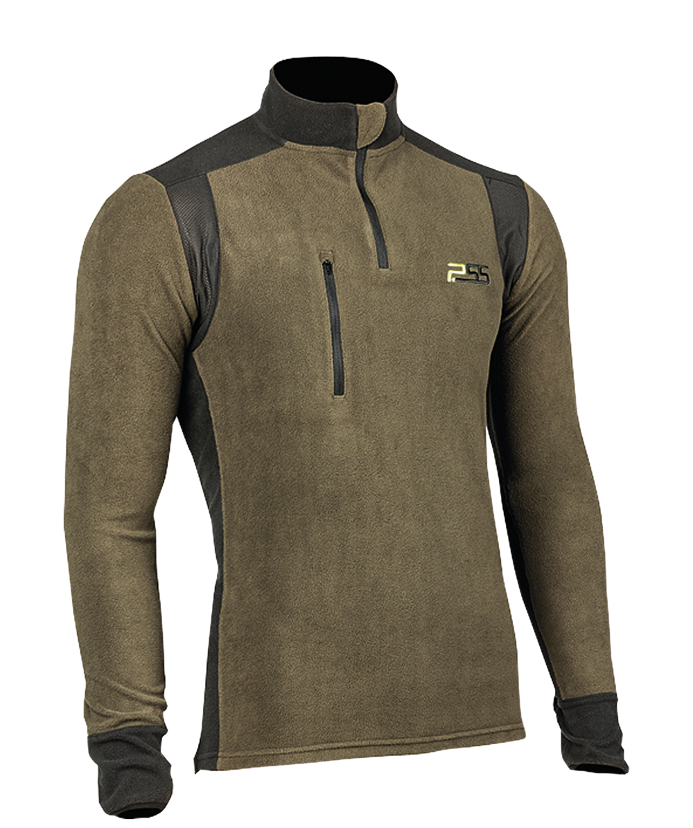 PSS X-treme Polar Shirt en micro polaire, Vert/noir, XX76117