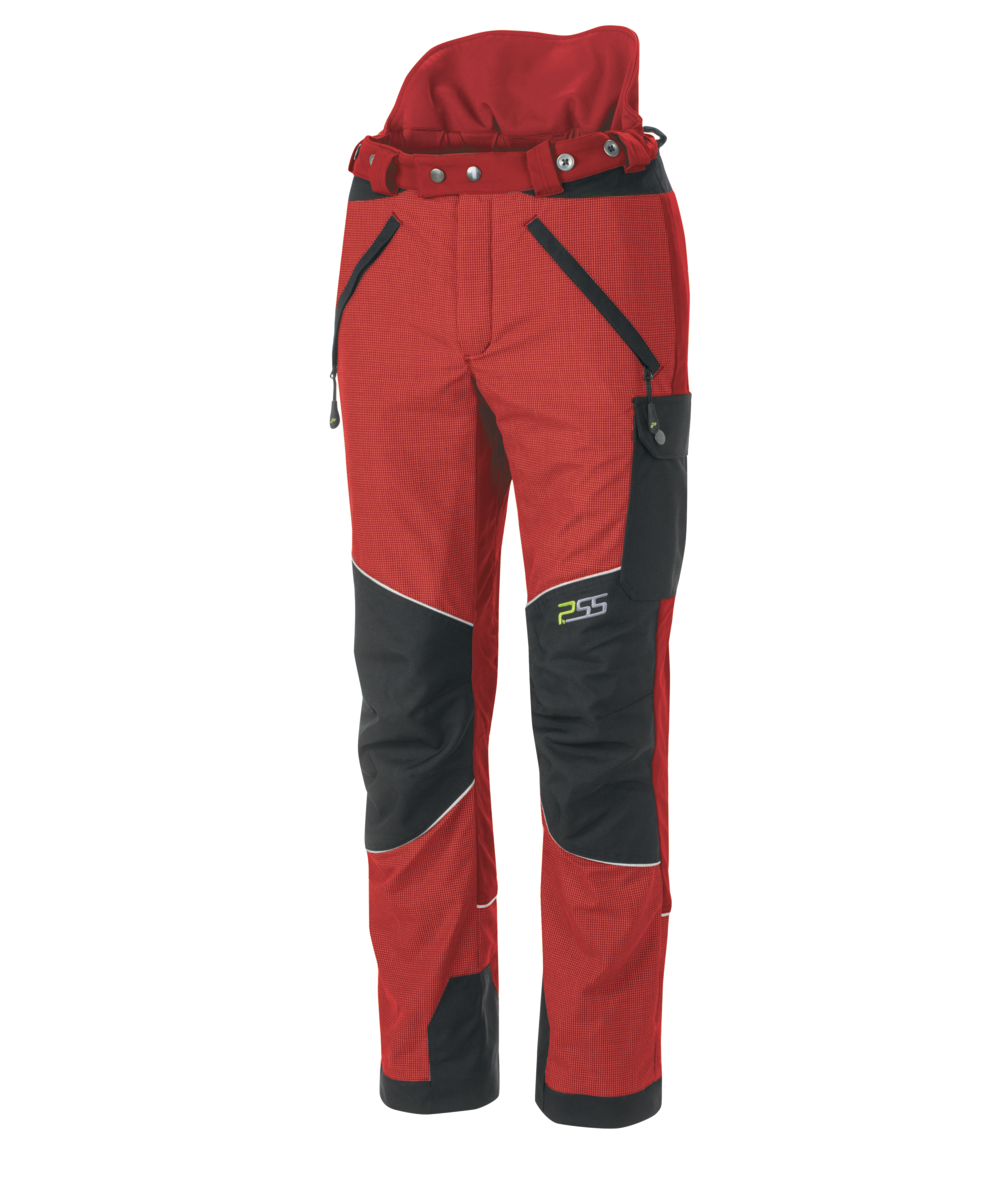 Pantalon de protection anti-dfenses de sanglier PSS X-treme Protect rouge, rouge, XX78213