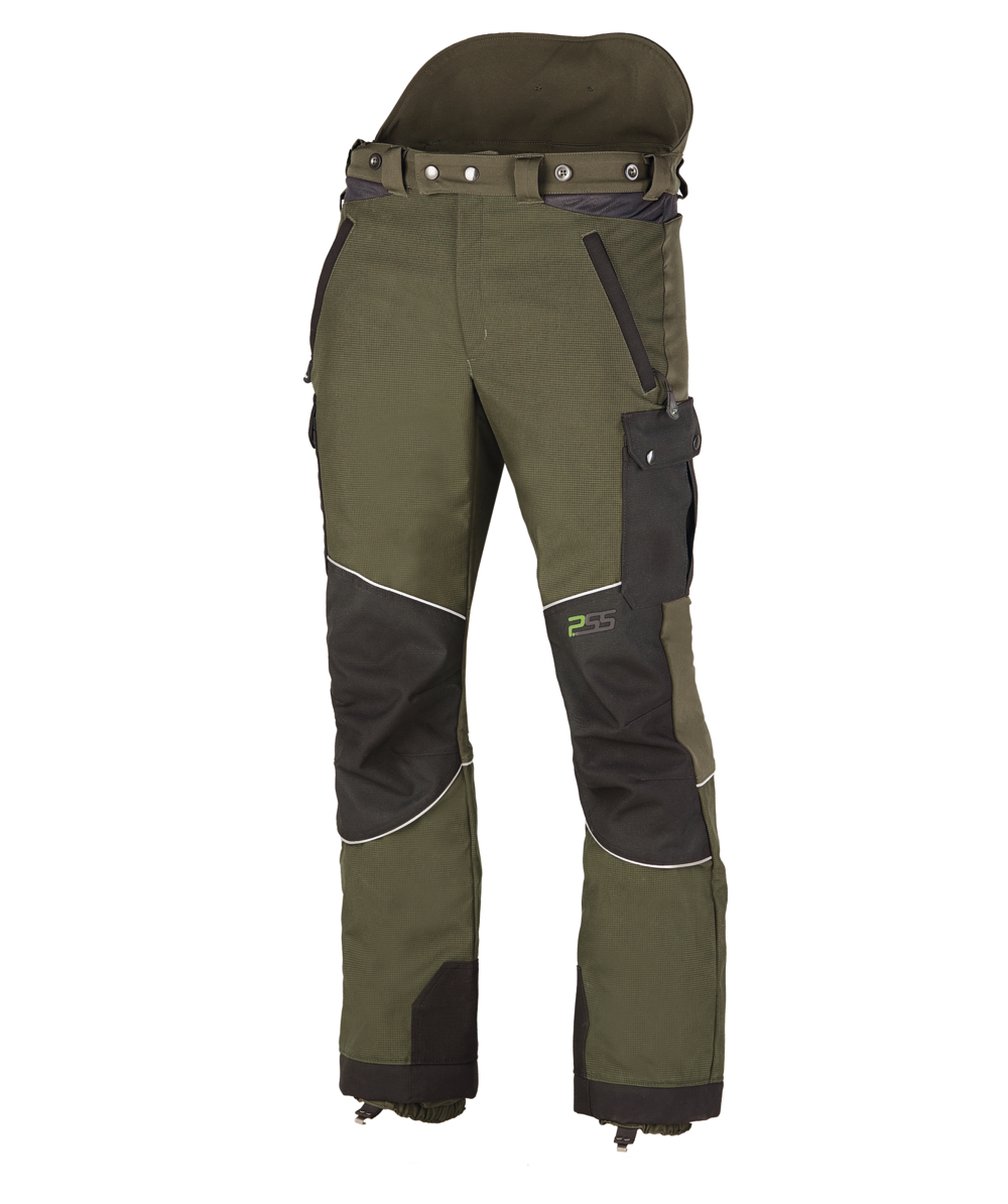 Pantalon de protection anti-dfenses de sanglier PSS X-treme Protect vert, vert, XX78214