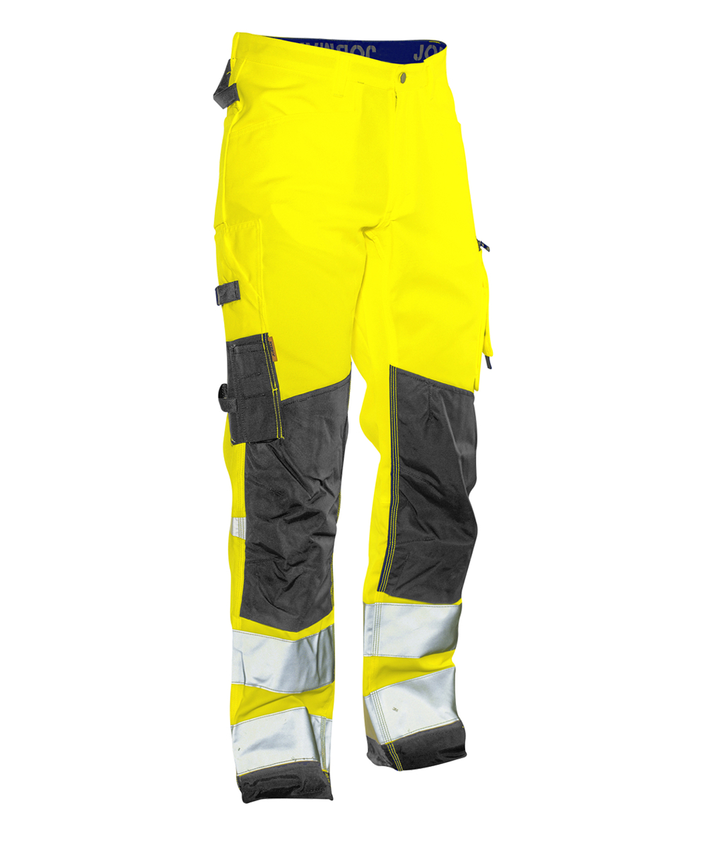 Pantalon de travail HiVis 2221 Star de Jobman jaune/noir, Jaune/noir, XXJB2221G