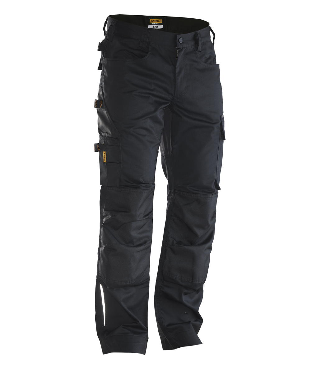 Pantalon de travail stretch 2324 de Jobman noir, noir, XXJB2324S