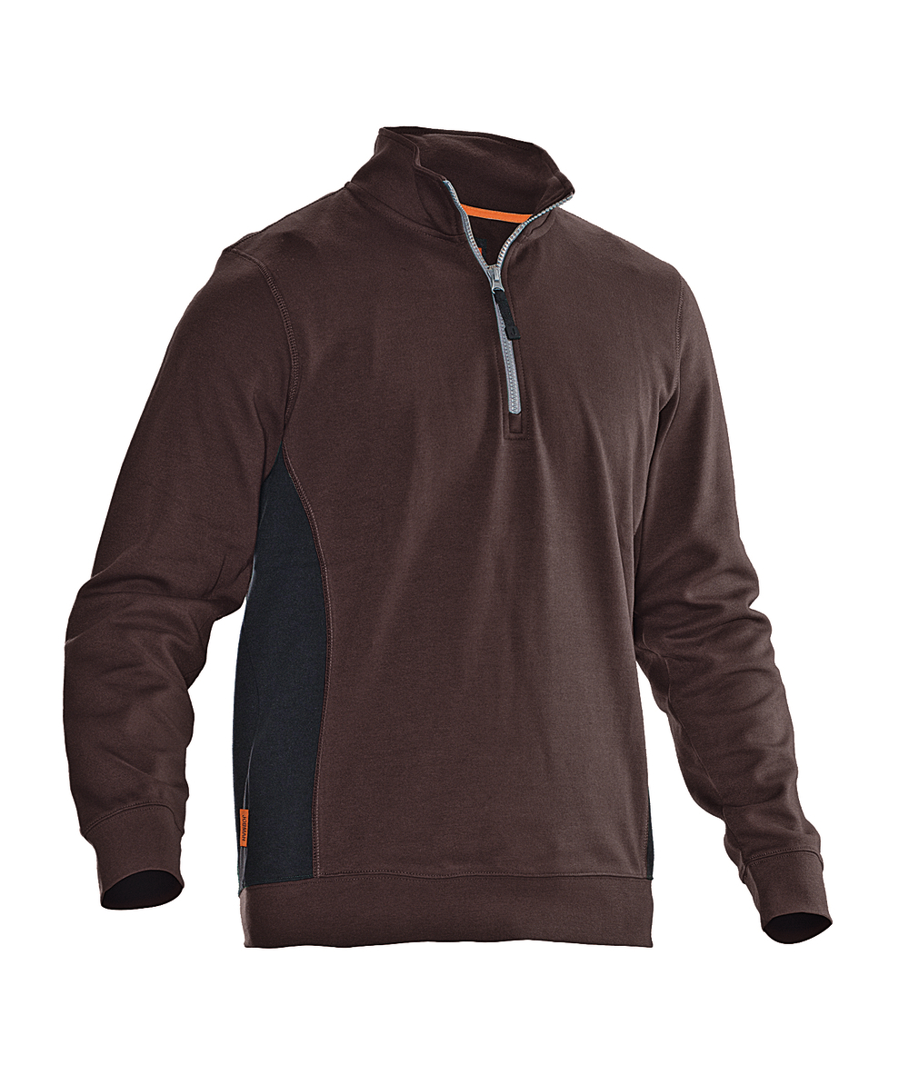 Pull Jobman 5401 marron/noir, marron/noir, XXJB5401BR