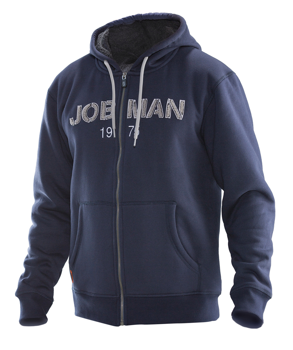 Pull  capuche Jobman 5154 bleu marine, Bleu Marine, XXJB5154M