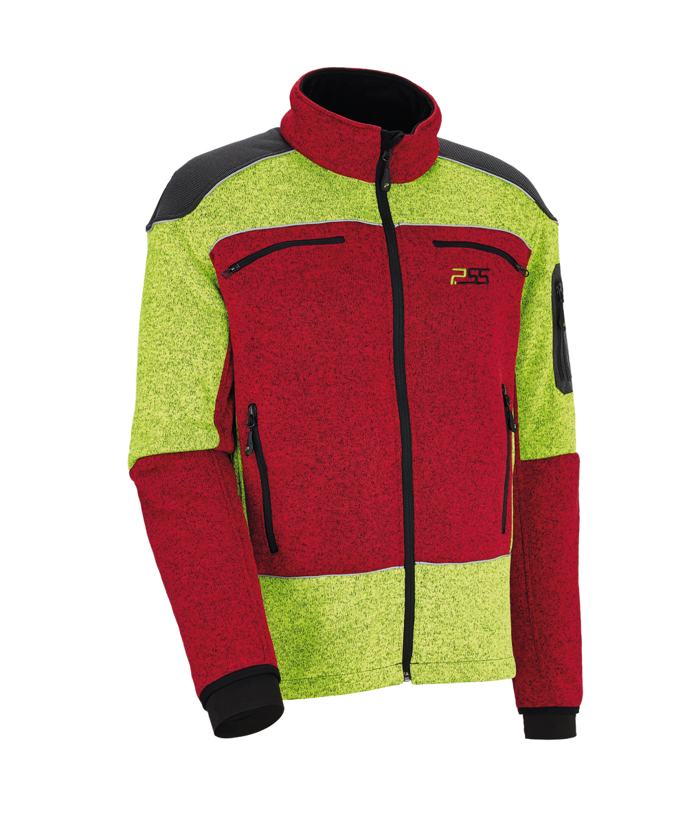 Veste en tricot X-treme Arctic PSS jaune/rouge, jaune/rouge, XX76116