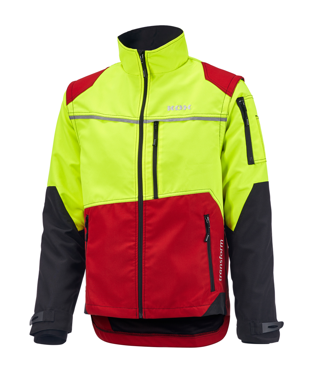 Veste forestire KOX Transform Rouge/Jaune, XX71431