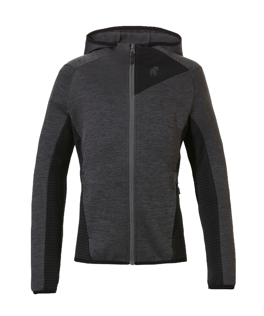 Veste polaire anti-tiques Grizzly Enfant Toronto gris/noir, XX76136