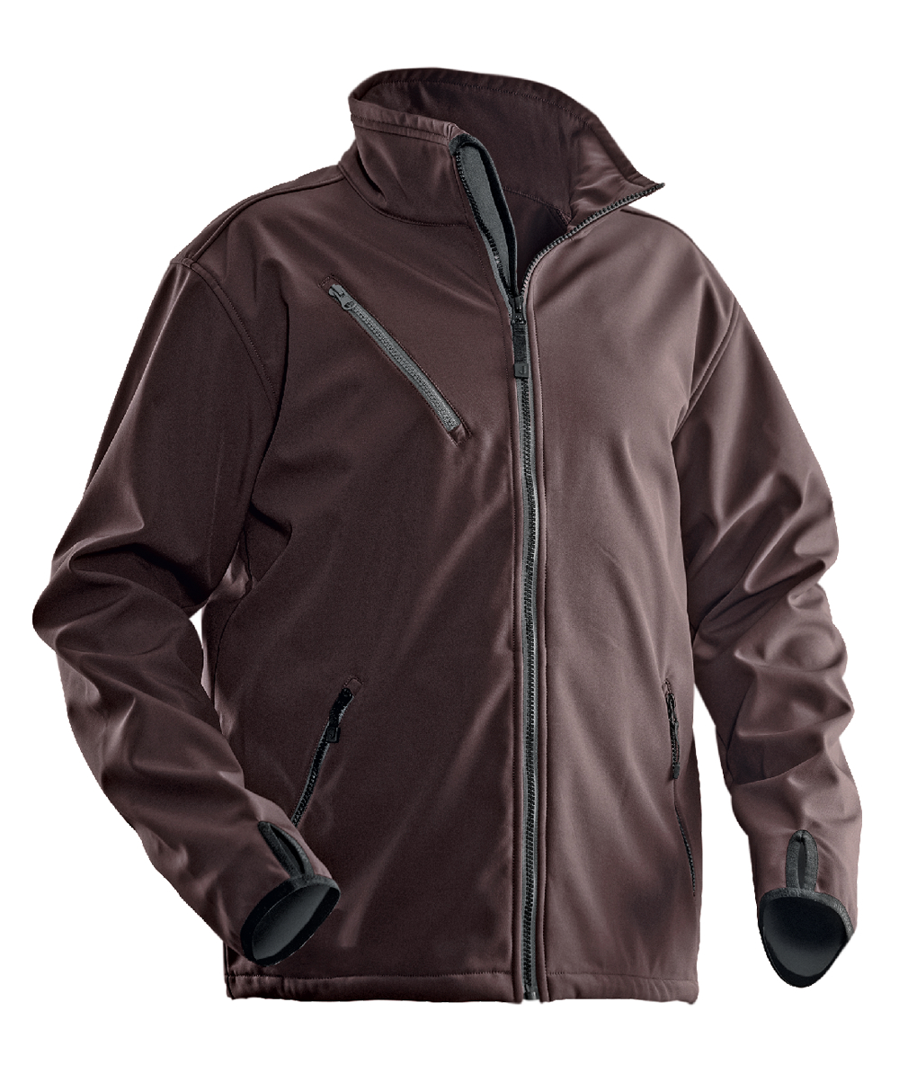 Veste softshell Jobman 1201 marron, marron, XXJB1201BR