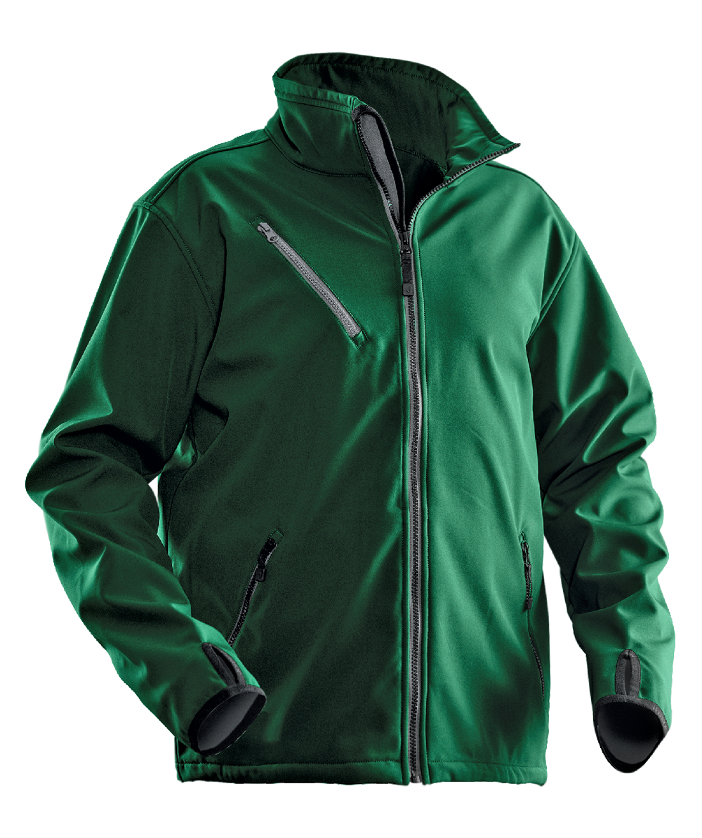 Veste softshell Jobman 1201 vert, vert, XXJB1201GR