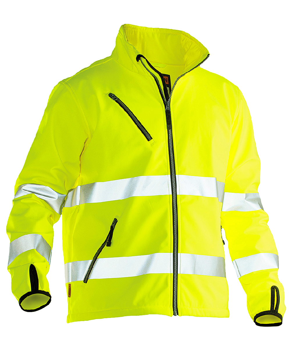 Veste softshell haute visibilit 1202 Jobman jaune, jaune, XXJB1202G