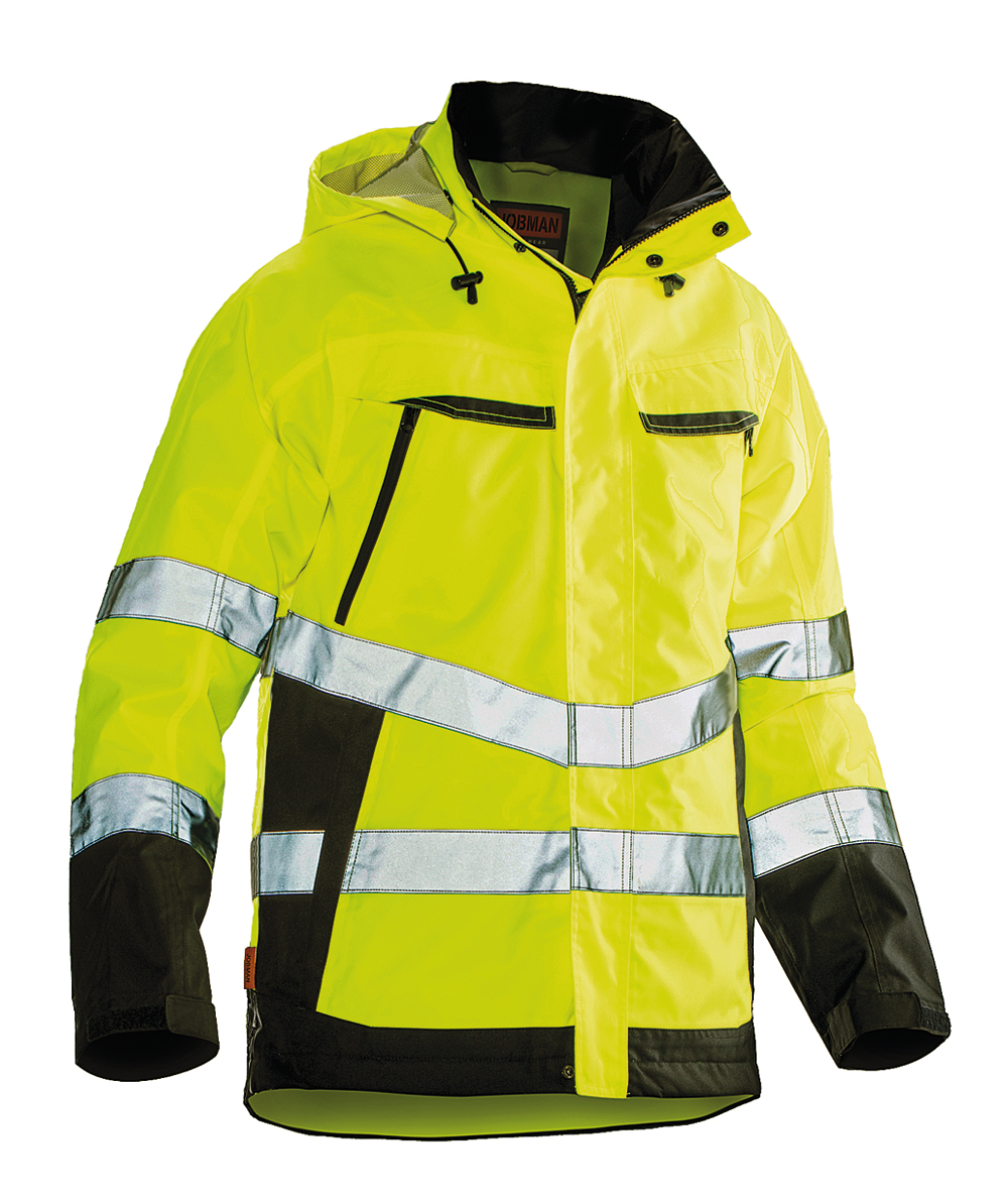 Veste softshell haute visibilit 1283 Jobman jaune/noir, jaune/noir, XXJB1283G