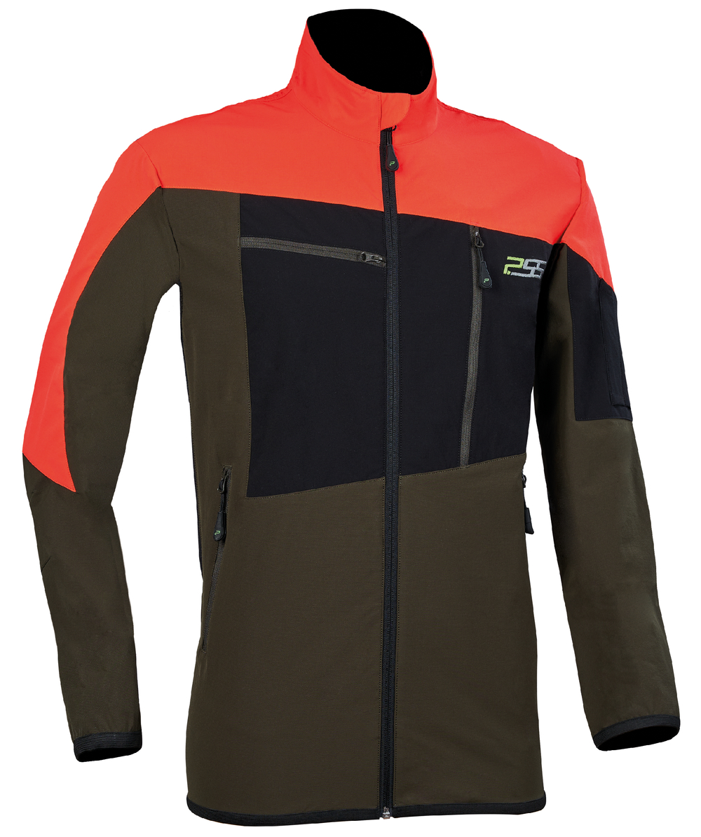 Veste thermique PSS X-treme Breeze rouge/verte, XX76143