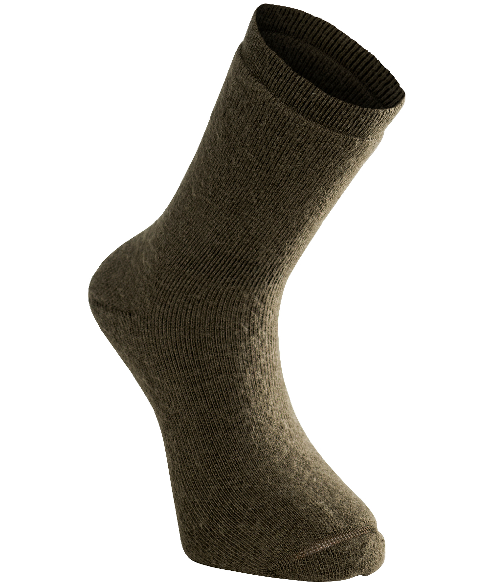 Woolpower Socks Classic 400 / Chaussettes en mérinos vert pin, XXWP8414GR