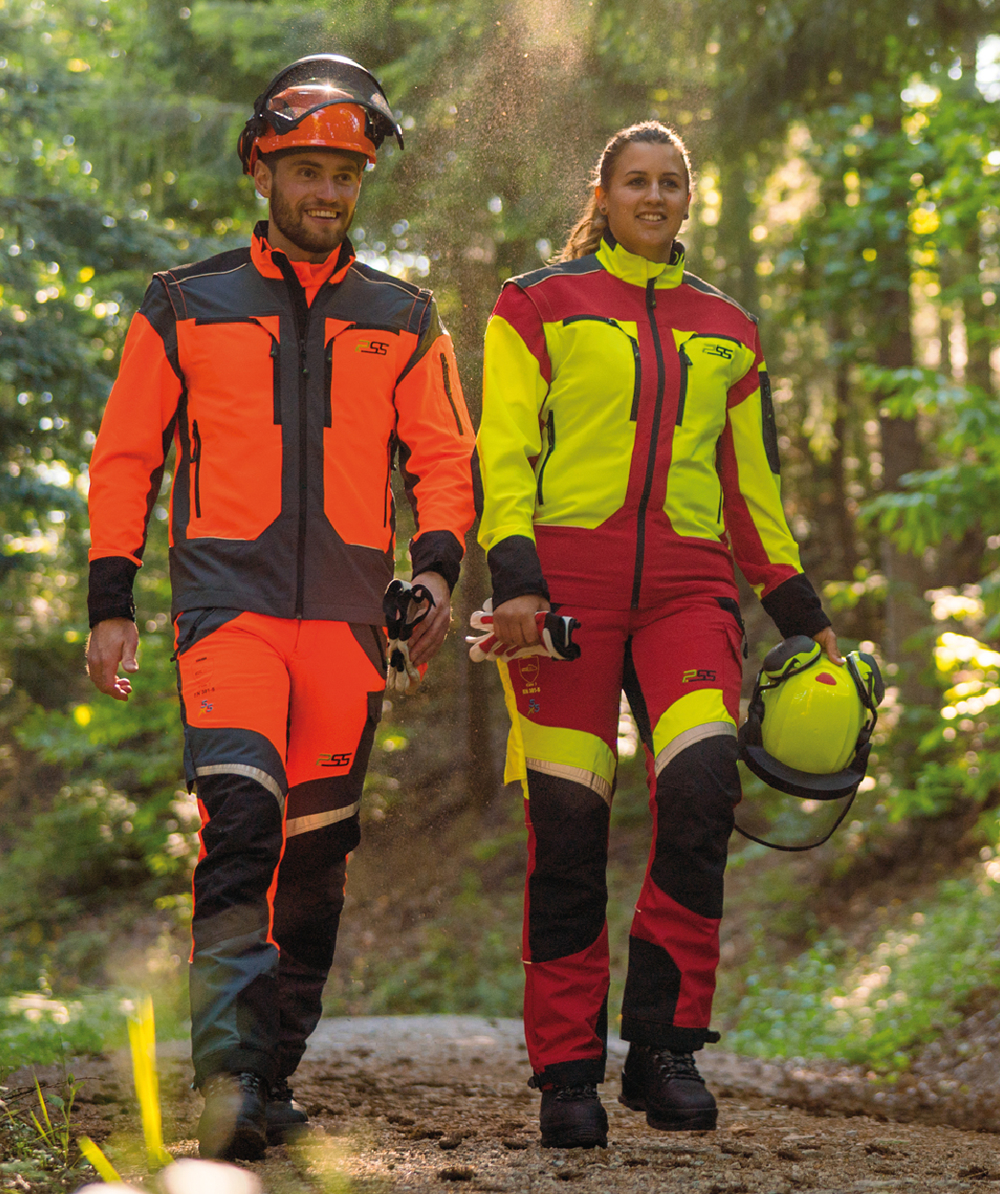Pantalon anti coupure X treme Air PSS rouge jaune