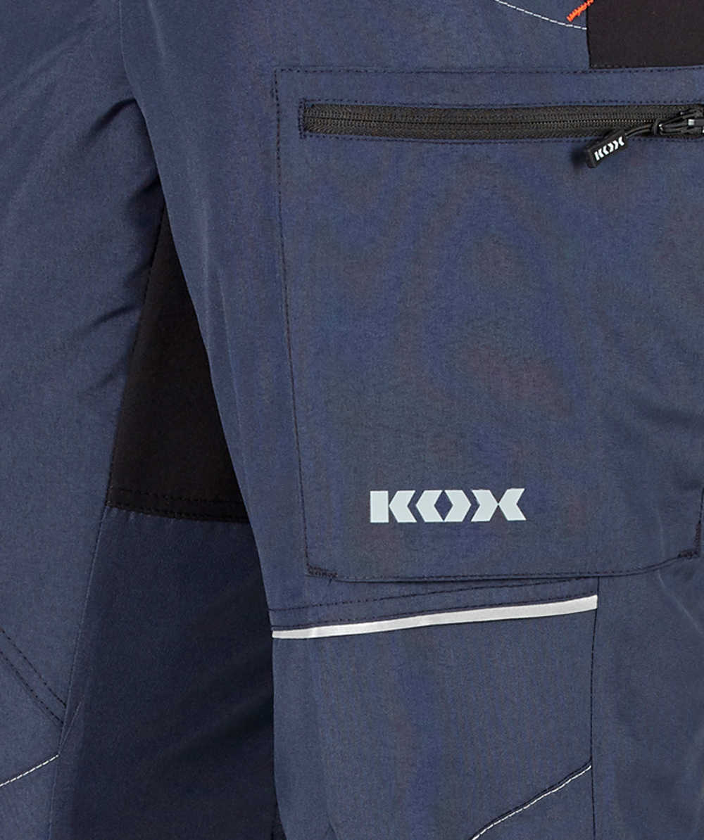 Pantalon anti-coupure Mistral 2.0 KOX bleu foncé