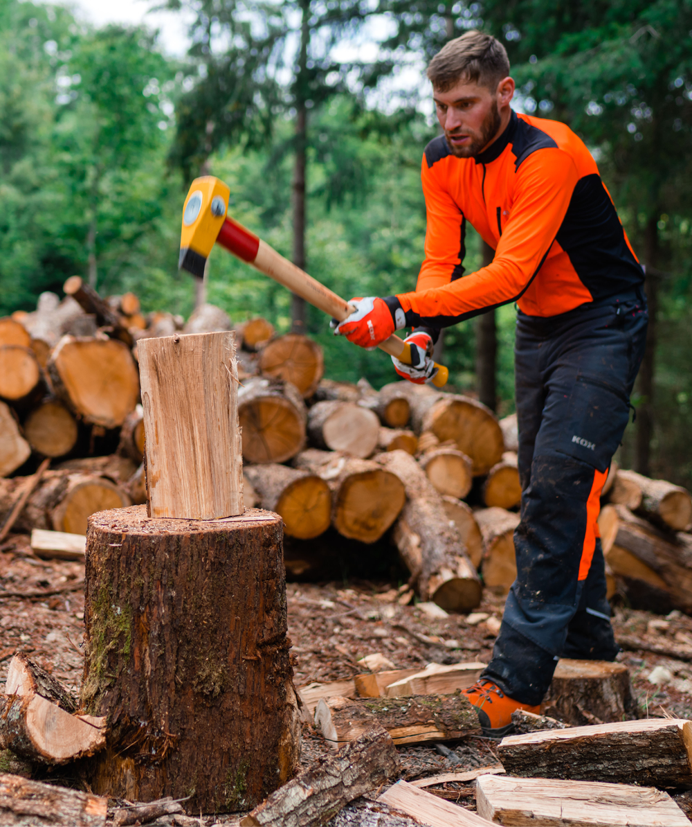 Merlin professionnel à fendre le bois BIG OX de Ochsenkopf