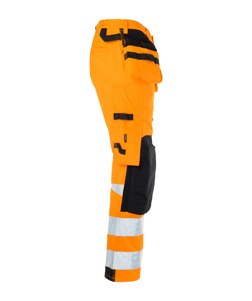 Pantalon de travail homme orange sale