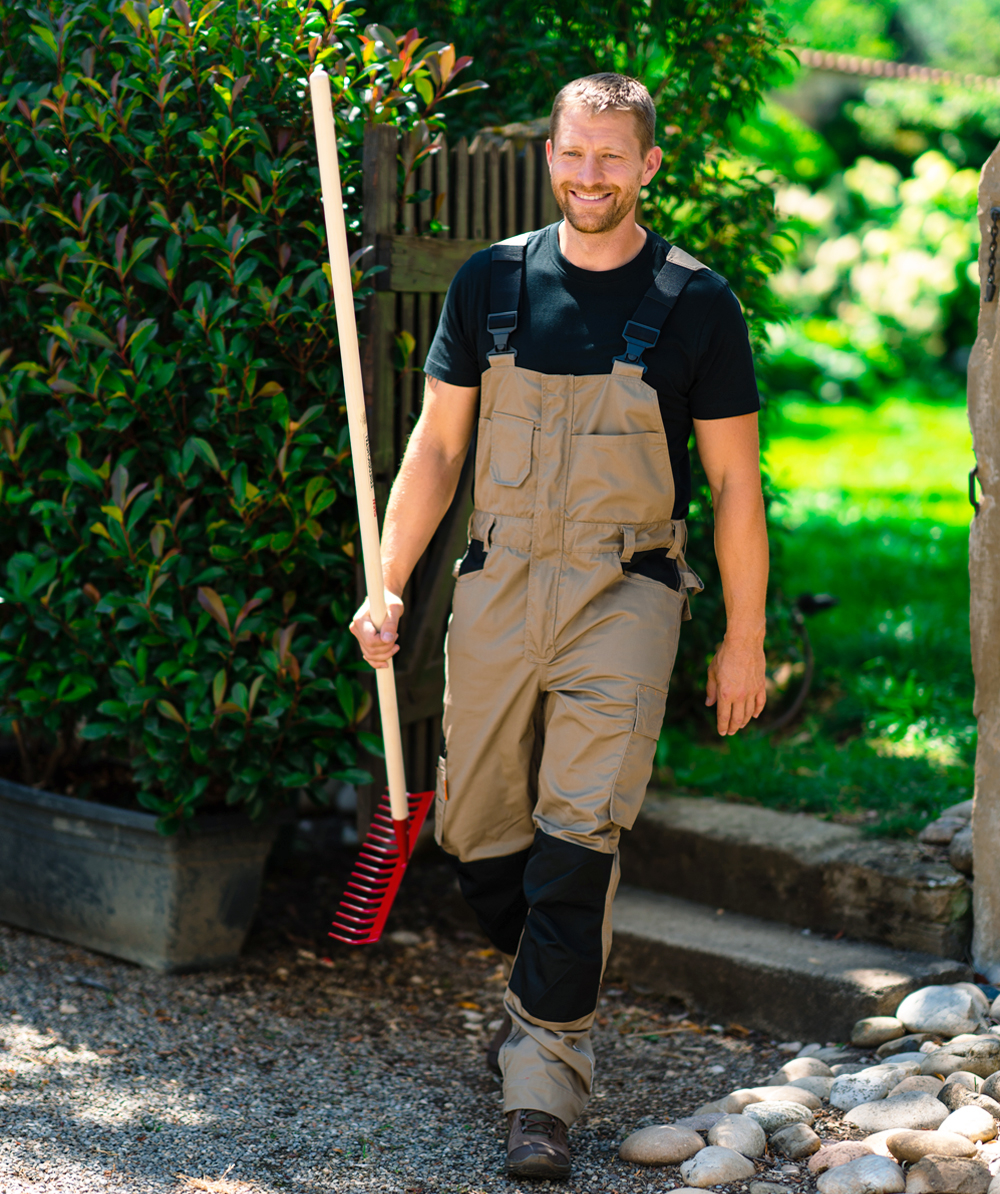 Salopette de travail Jobman 3730 khaki noir