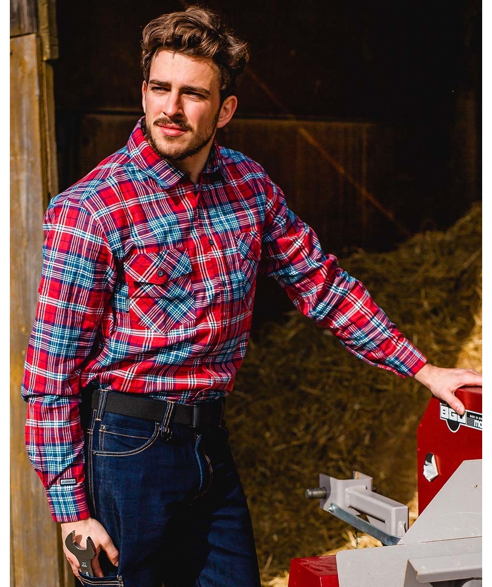 Chemise style bucheron top