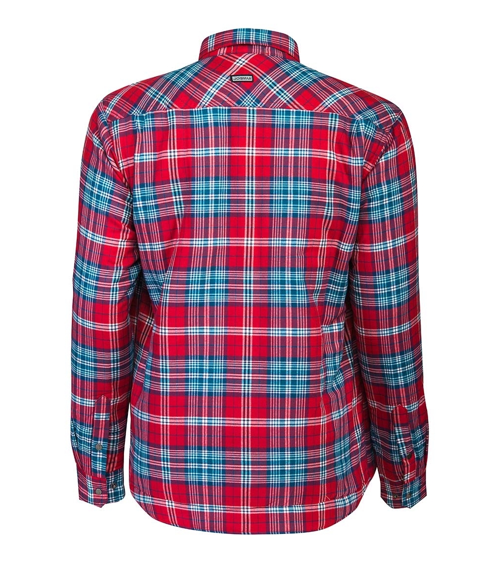 Chemise bucheron flanelle Jobman 5138 rouge