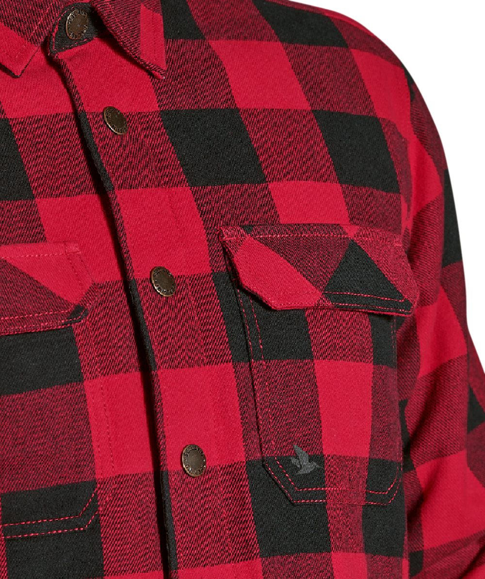 Chemise Canada rouge en flanelle de Seeland