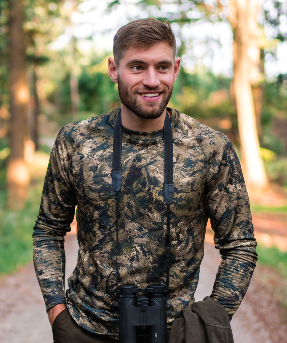 T shirt manche longue camouflage on sale