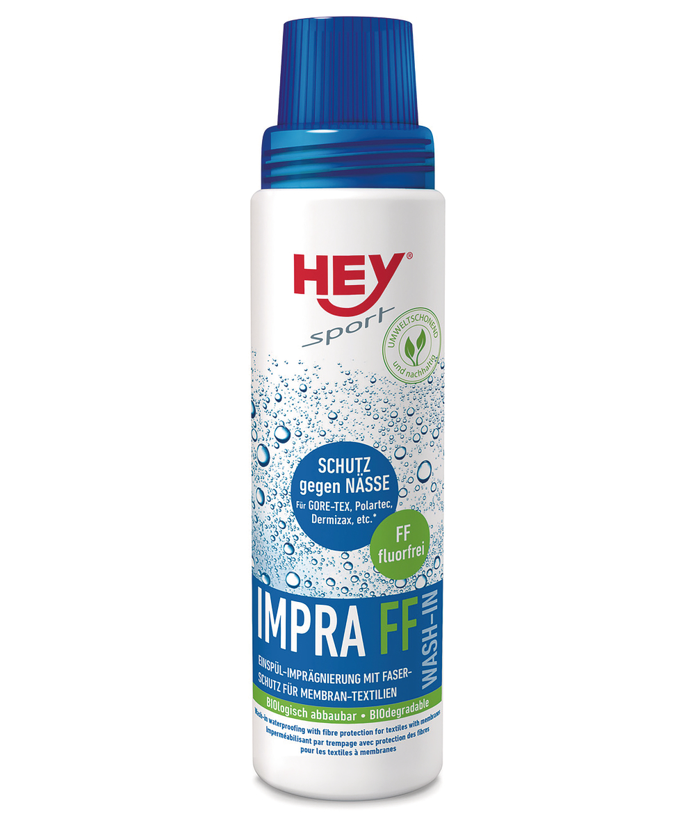 lessive impermabilisante HEY Sport Impra FF, Impermabilisant liquide  intgrer au lavage avec protection des fibres pour textiles  membrane., XX73508-03