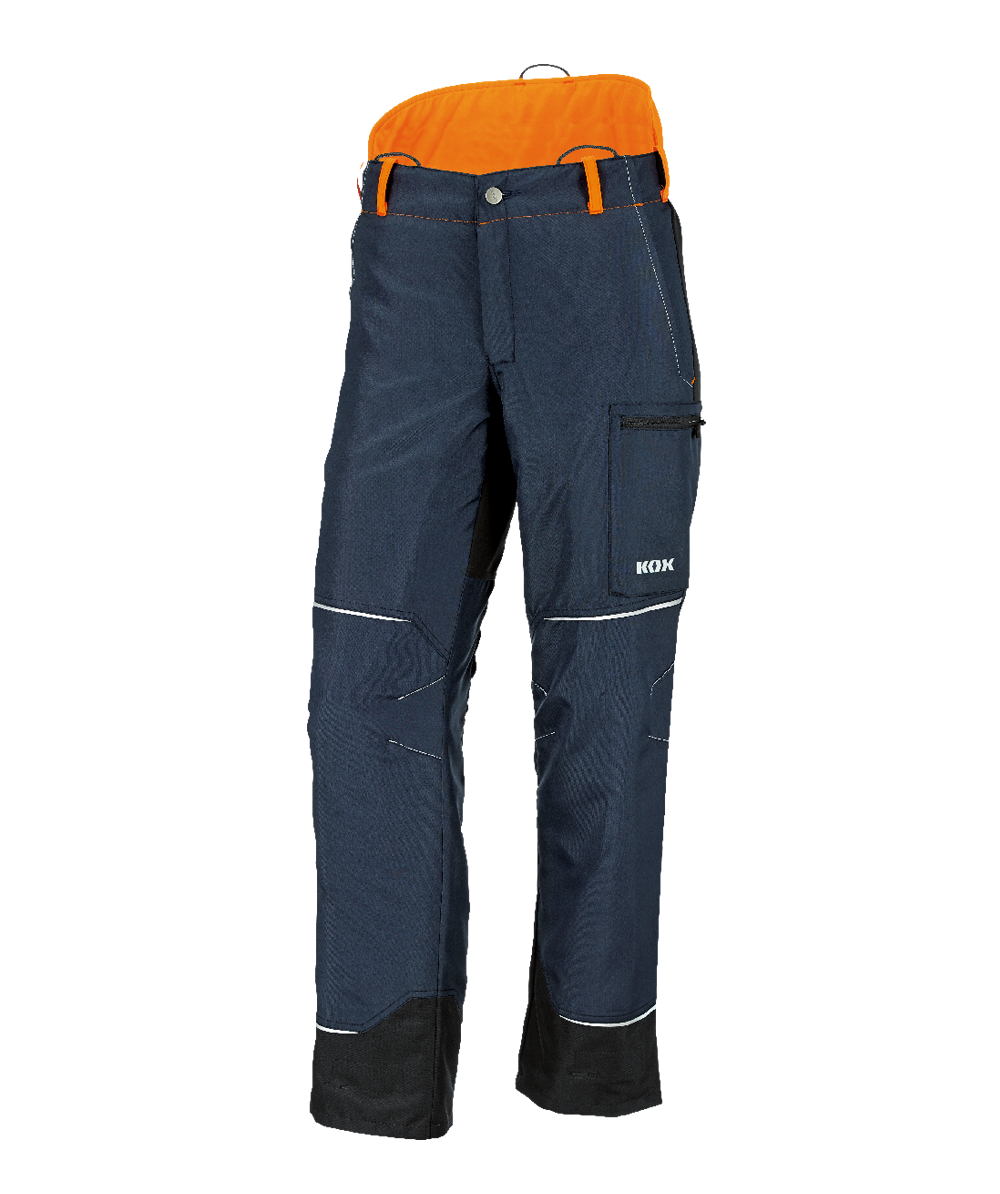 Pantalon anti-coupure Mistral 2.0 KOX bleu foncé