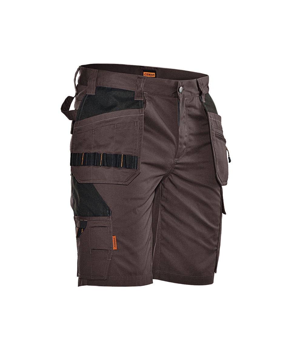 Short de travail Jobman 2722 marron/noir, marron/noir, XXJB2722BR