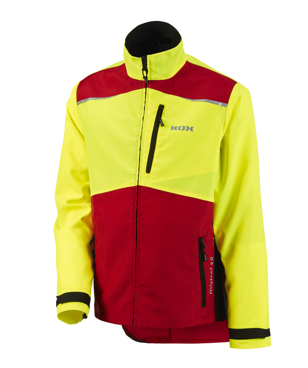 Veste forestire Mistral 3.0 KOX rouge/jaune, rouge/jaune, XX71428