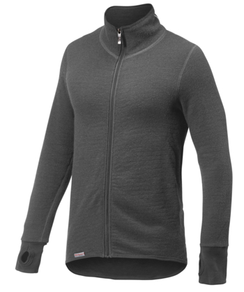 Veste technique Woolpower Full Zip Jacket 400 Veste en merinos black